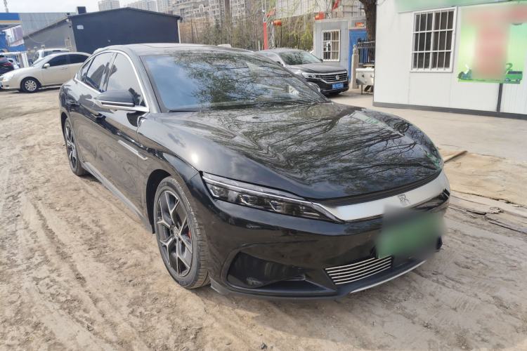 Used BYD Han 2022 EV Genesis Edition 715KM Front-Wheel-Drive Prestige Model
