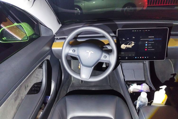 Used Tesla Model 3 2020 Refreshed Version Long-Range Rear-Wheel Drive Steering Wheel
