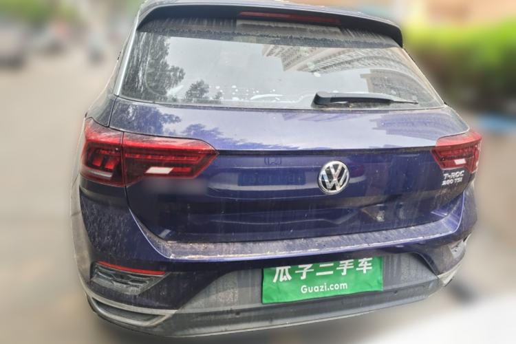 Used Volkswagen T-ROC 2019 280TSI DSG Two-Wheel Drive Comfort Version China VI Standard Rear