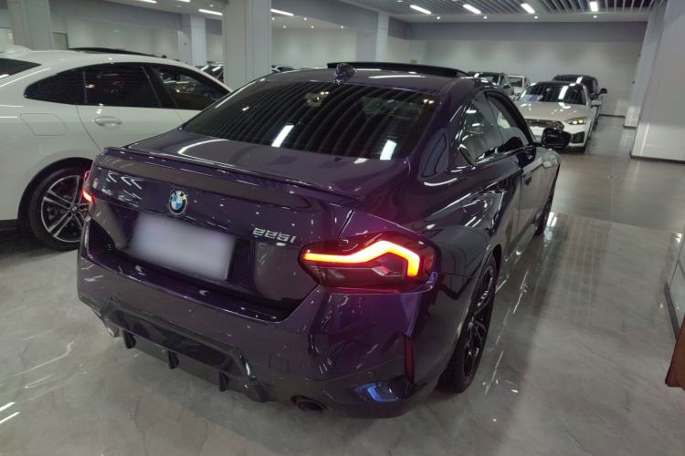 Used BMW 2 Series 2022 225i M Sport Night Edition Rear Right 45 Deg