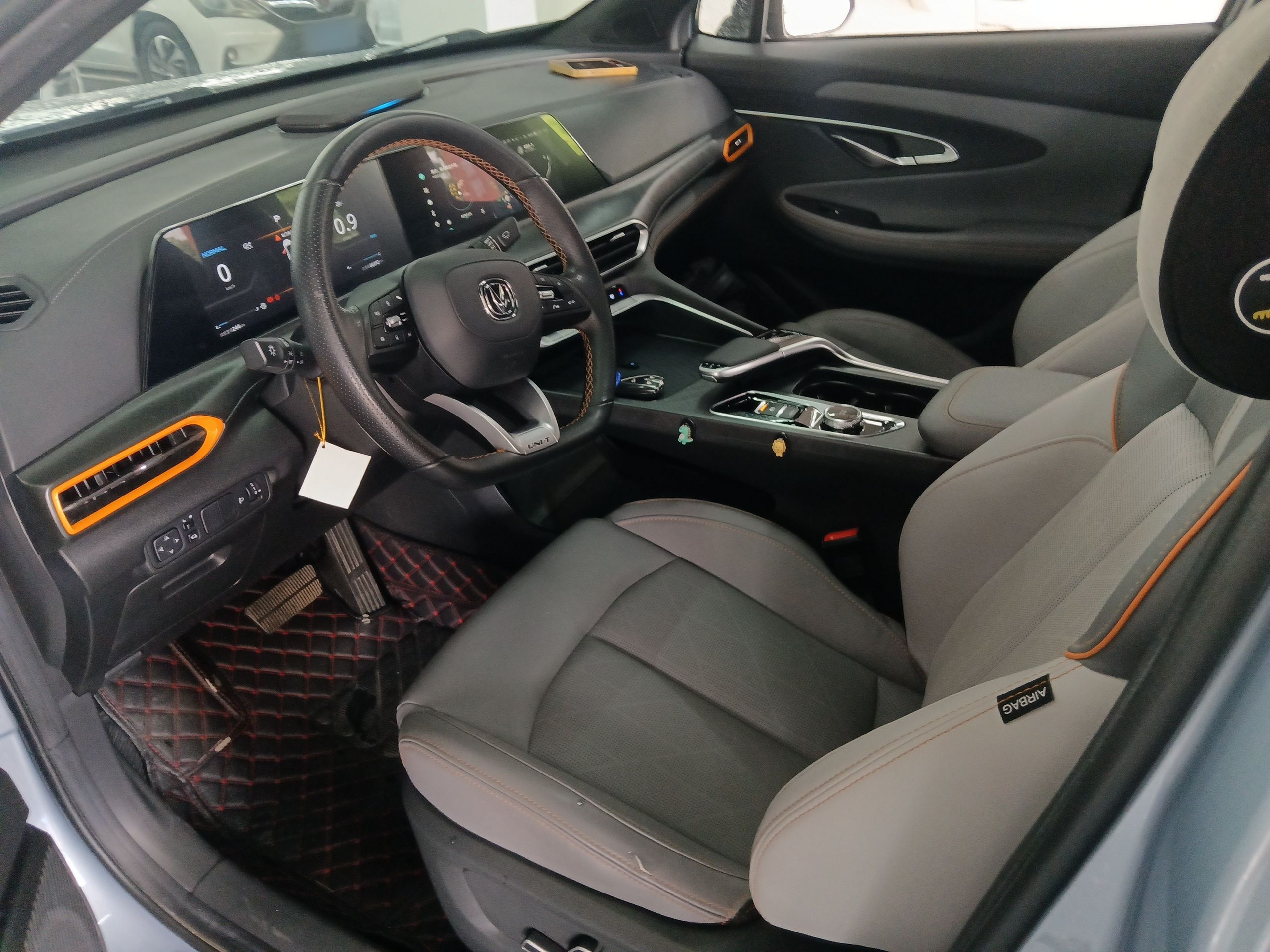Avant de la voiture