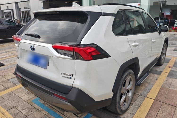 Used Toyota RAV4 2021 Revised Version Dual-Motor Hybrid 2.5L E-CVT Two-Wheel Drive Elite Edition Rear Right 45 Deg
