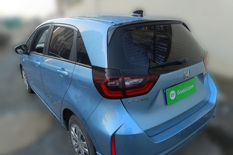 Used Honda Fit 2021 1.5L CVT Trend Edition Rear Left 45 Deg