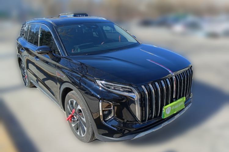 Used Hongqi HS7 PHEV 2025 Model 2.0T PHEV Two-Wheel Drive Qi Xiang Edition 6-Seater
