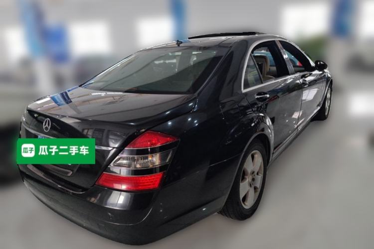 Used Mercedes-Benz S-Class 2008 S 350 L Luxury Model Rear Right 45 Deg