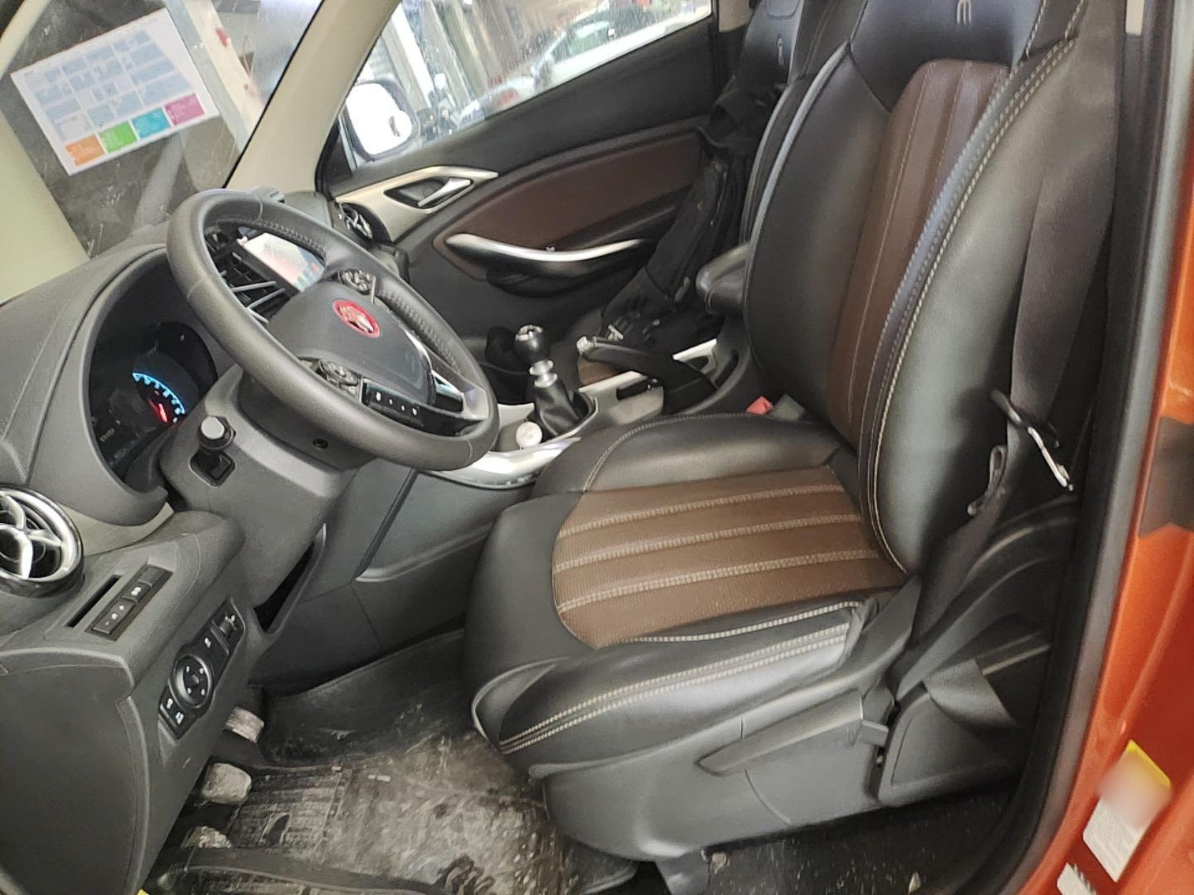 Interior delantero