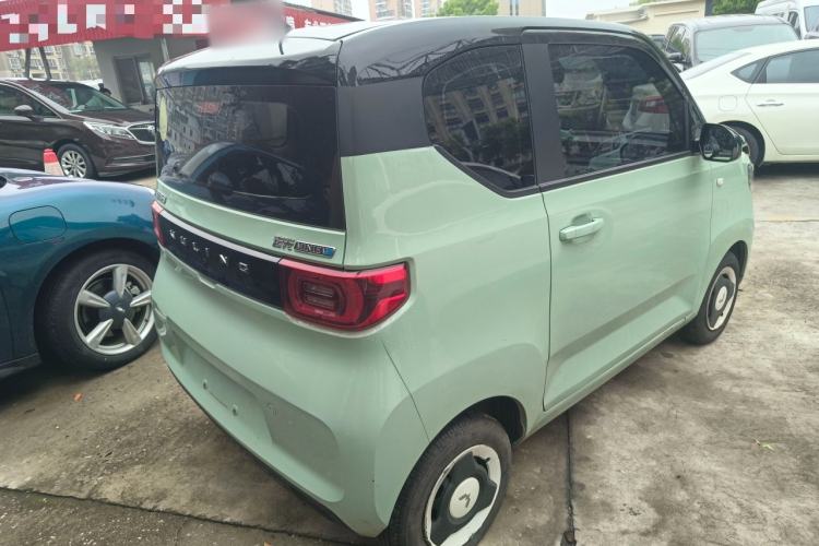 Used Wuling Hongguang MINIEV 2022 Macaron Colorful Edition Lithium-Ion Battery Rear Right 45 Deg