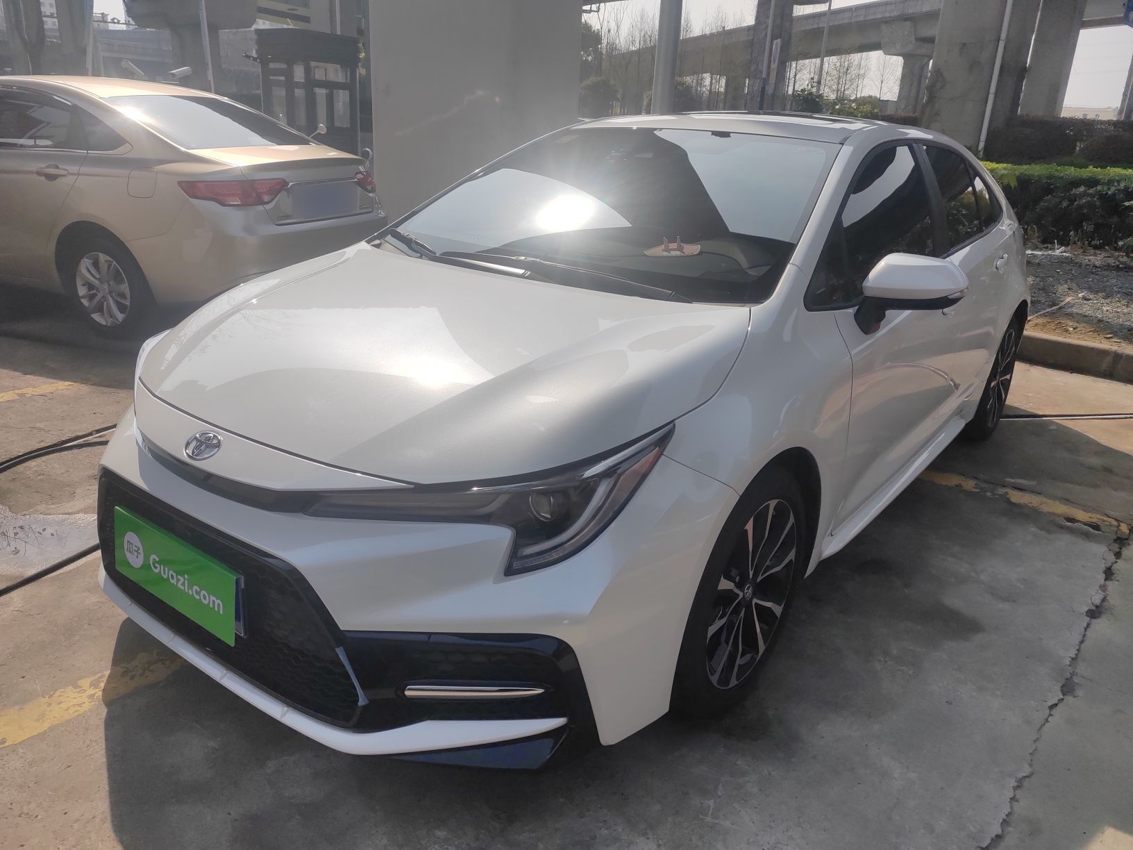 تحت مقدمة السيارة