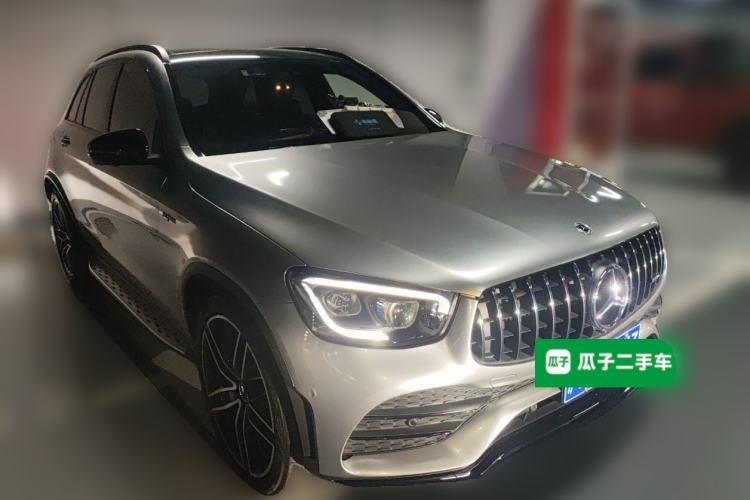 Used Mercedes-Benz GLC AMG 2020 AMG GLC 43 4MATIC Front Right 45 Deg