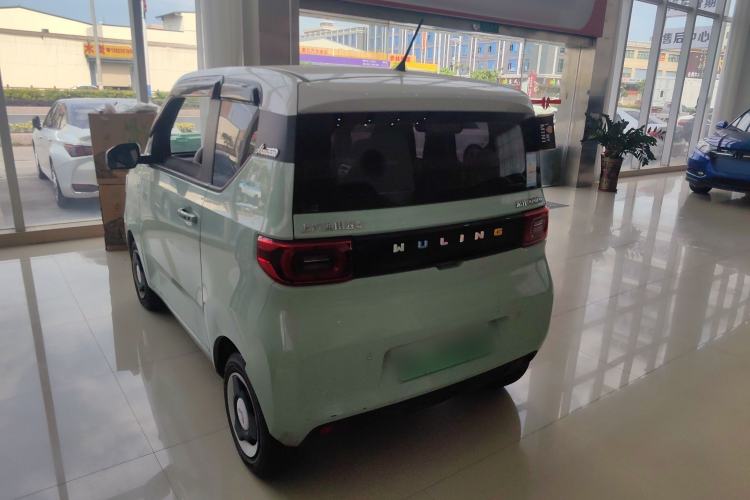 Used Wuling Hongguang MINIEV 2020 Enjoyment Model Lithium Iron Phosphate Rear Left 45 Deg