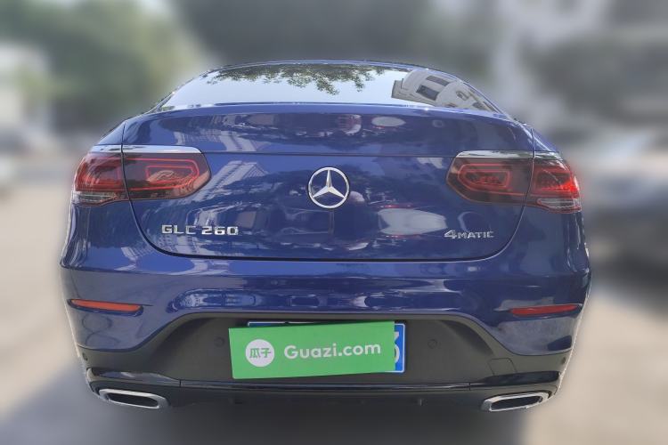 Used Mercedes-Benz GLC Coupe 2020 GLC 260 4MATIC Coupe SUV Rear