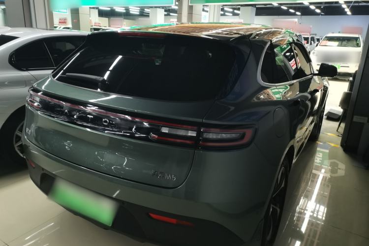 Used Hima AITO M5 2022 Extended-Range Four-Wheel Drive Performance Version Rear Right 45 Deg