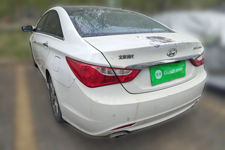Used Hyundai Sonata 2014 2.0L Automatic Luxury Edition Rear Left 45 Deg