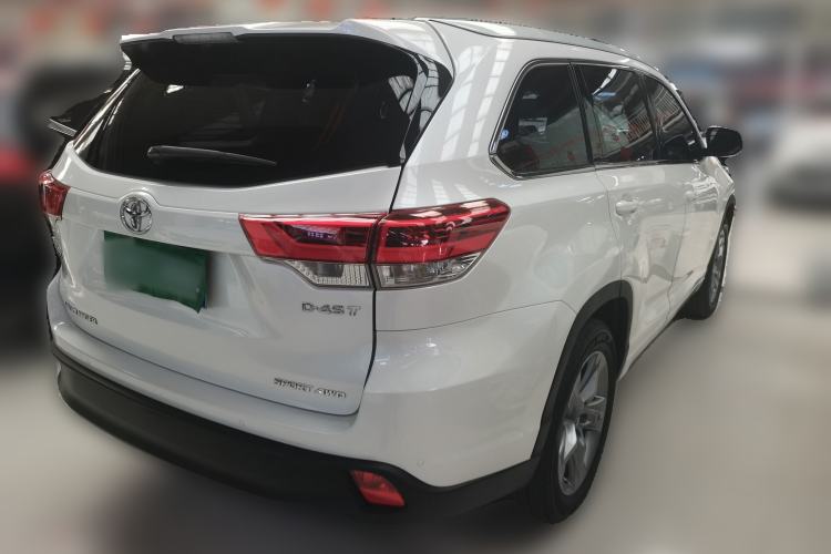 Used Toyota Highlander 2018 2.0T Four-Wheel Drive Luxury Edition 7 Seats China V Emission Standard
