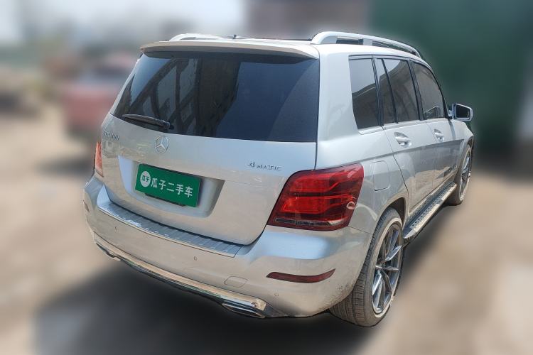 Used Mercedes-Benz GLK-Class 2013 GLK 300 4MATIC Dynamic Sunroof Model Rear Right 45 Deg