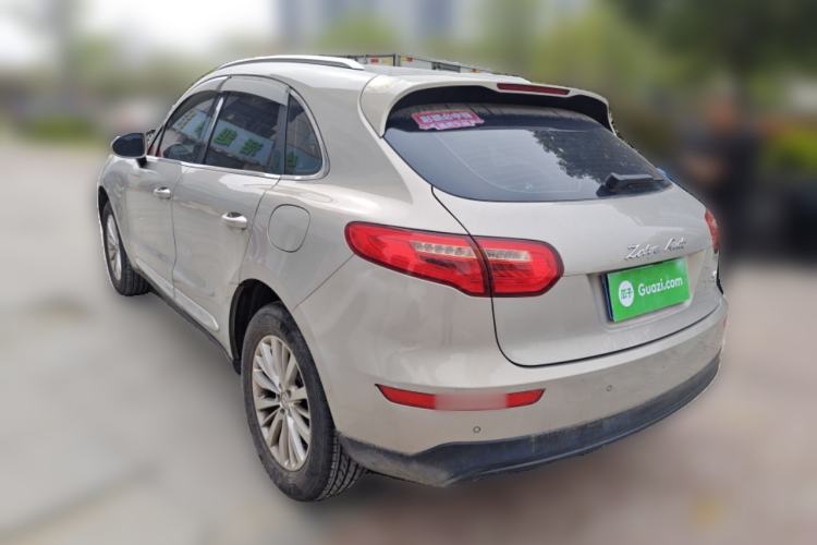 Used Zotye SR9 2017 2.0T Manual "Ultimate Road" Edition Rear Left 45 Deg