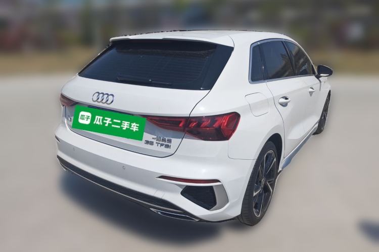 Used Audi A3 2022 Sportback 35 TFSI Fashionable Sports Model Rear Right 45 Deg