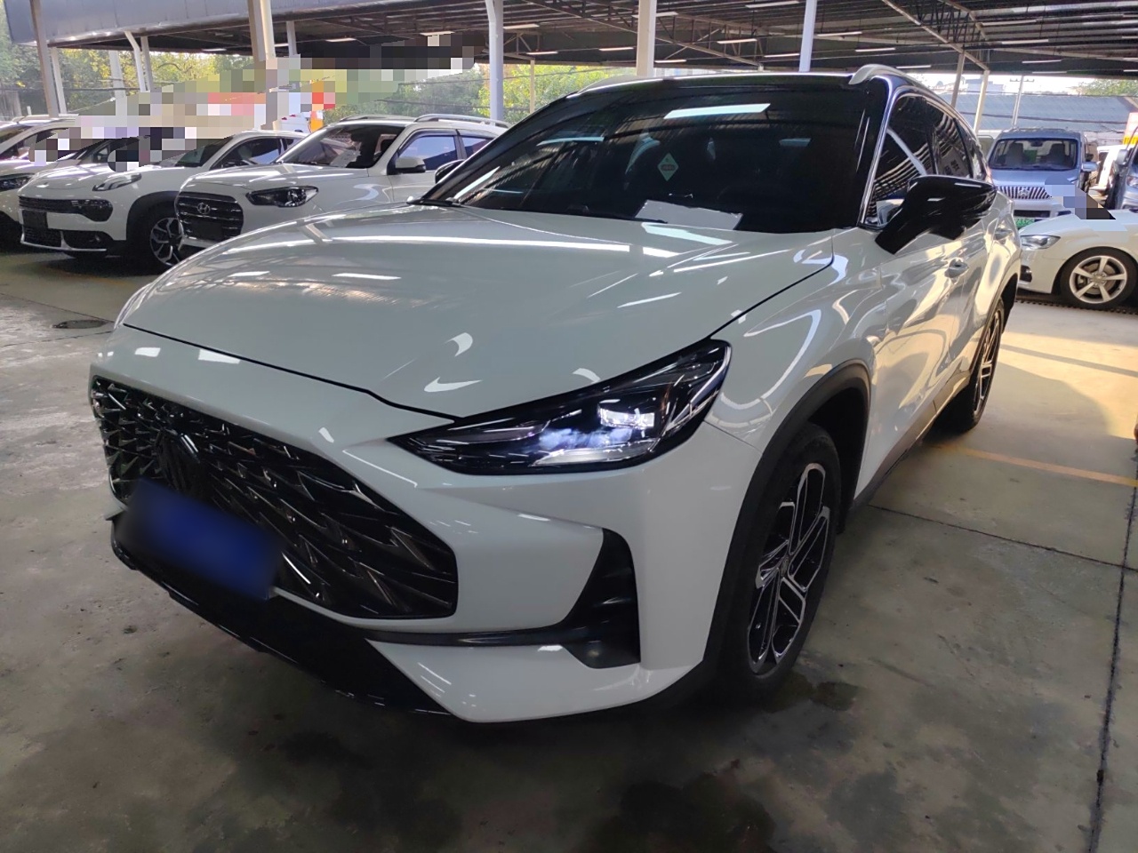 تحت مقدمة السيارة