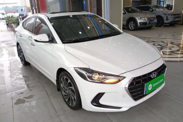 Used Hyundai Elantra (6th Generation / Lingdong) 2020 1.4T Dual-Clutch Xuan Dong · Dynamic Version Front Right 45 Deg