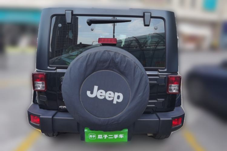 Used Jeep Wrangler 2015 2.8TD Sahara Four-Door Comfort Edition Rear