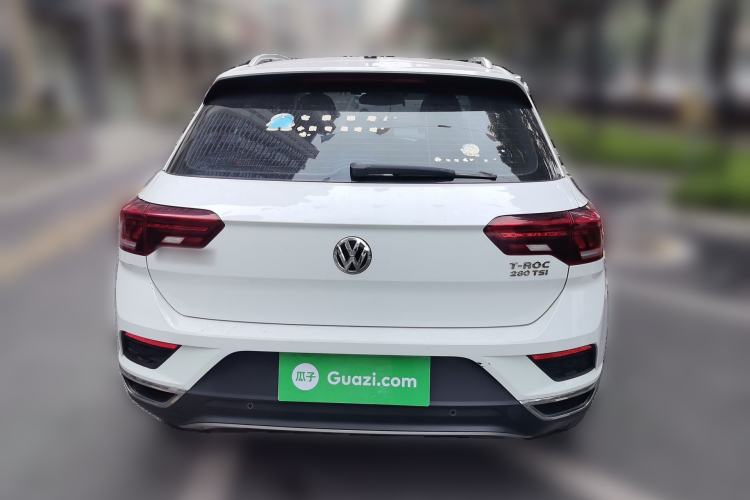 Used Volkswagen T-ROC 2019 280TSI DSG Two-Wheel Drive Advanced Version China VI Standard Rear