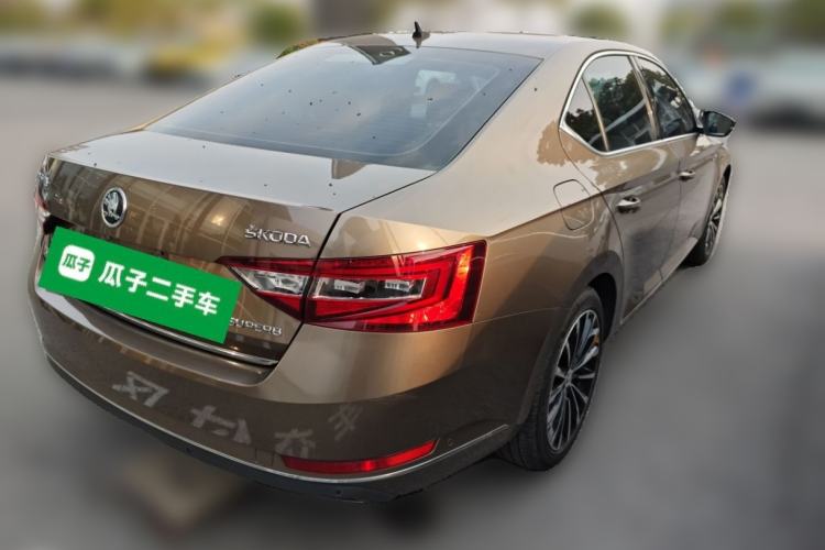 Used Skoda Superb 2016 TSI380 DSG Prestige Edition Rear Right 45 Deg