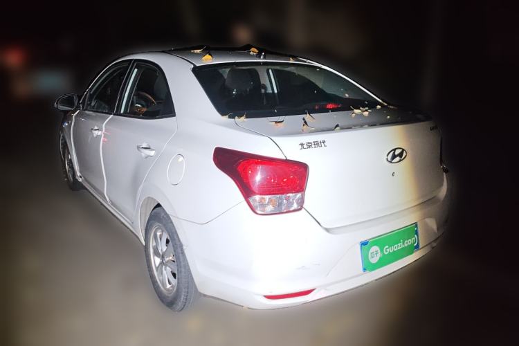 Used Hyundai Verna (older generation) 2017 1.4L Manual Huancai Edition China V Standard Rear Left 45 Deg