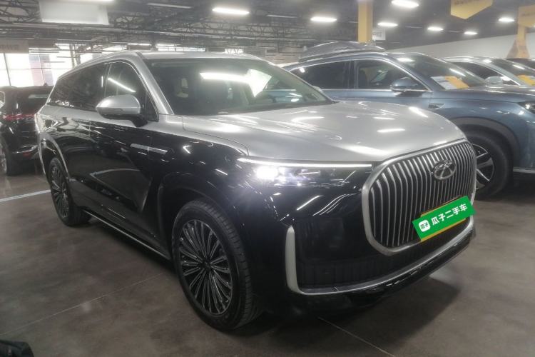 Used Chery Tiggo 9 C-DM 2025 1.5T 106KM Enjoy Edition 5 Seats Lithium Iron Phosphate
