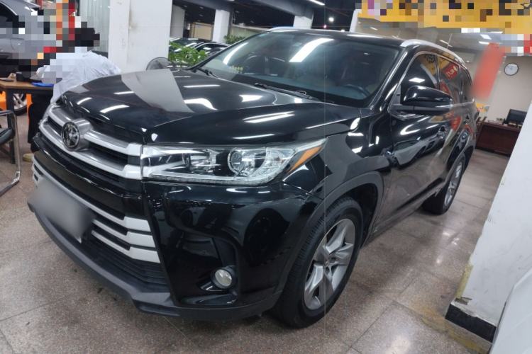 Used Toyota Highlander 2018 2.0T Four-Wheel Drive Luxury Version 7 Seats China VI Standard