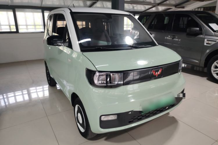 Used Wuling Hongguang MINIEV 2021 Macaron Fashion Edition Lithium-Ion Battery Front Right 45 Deg