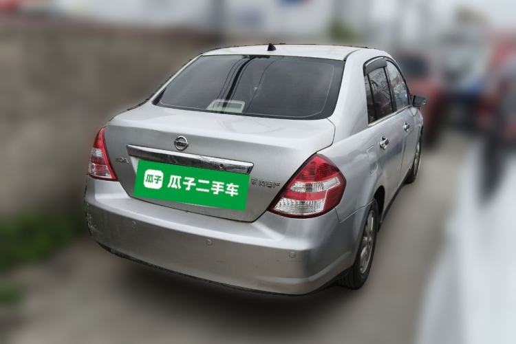 Used Nissan Tiida Sedan 2008 1.6L Manual Fashion Edition Rear Right 45 Deg