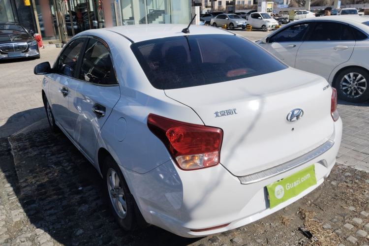 Used Hyundai Verna (older generation) 2017 1.4L Manual Huancai Edition China V Standard Rear Left 45 Deg