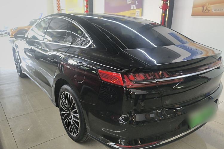 Used BYD Han 2022 DM-i 121KM Prestige Model Rear Left 45 Deg