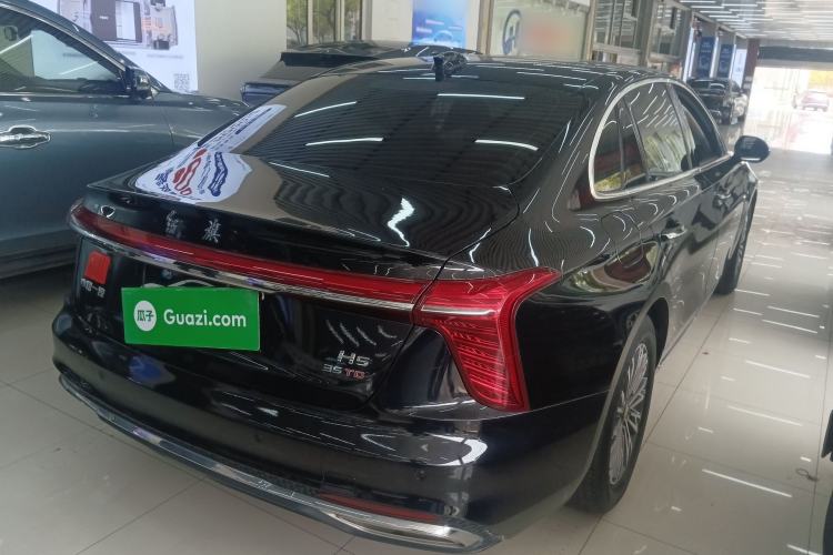 Used Hongqi H5 2023 1.5T DCT Smart Connect Flagship Edition Rear Right 45 Deg
