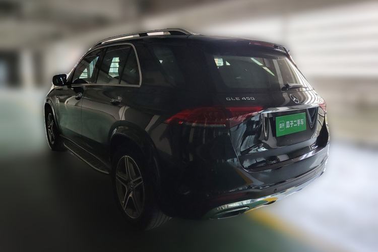 Used Mercedes-Benz GLE 2021 GLE 450 4MATIC Stylish Model Rear Left 45 Deg