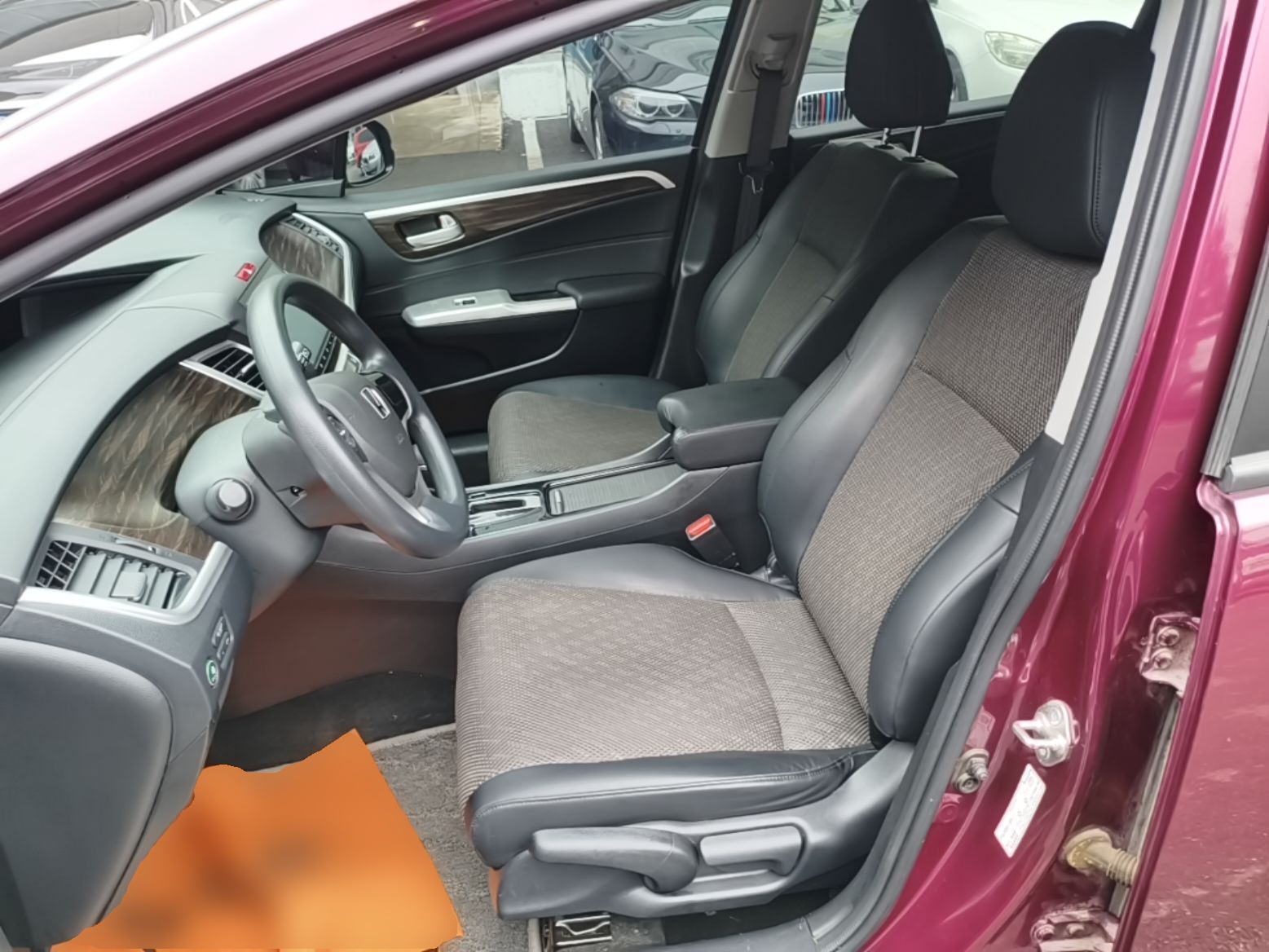 Avant de la voiture