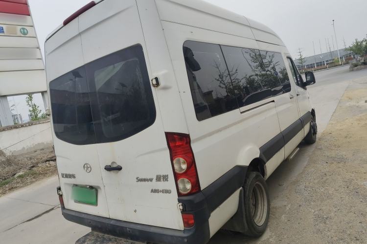 Used JAC Group Sunray 2017 2.7T Long-Wheelbase High-Roof Star Express Multifunctional Commercial Vehicle Rear Right 45 Deg