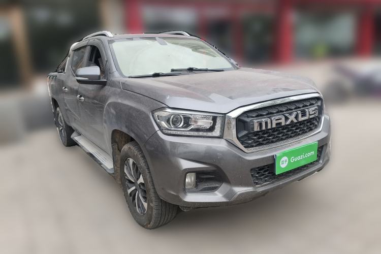 Used SAIC MAXUS T70 2021 2.0T Diesel Automatic 4x4 Elite Version with Long Bed and High Ground Clearance Front Right 45 Deg