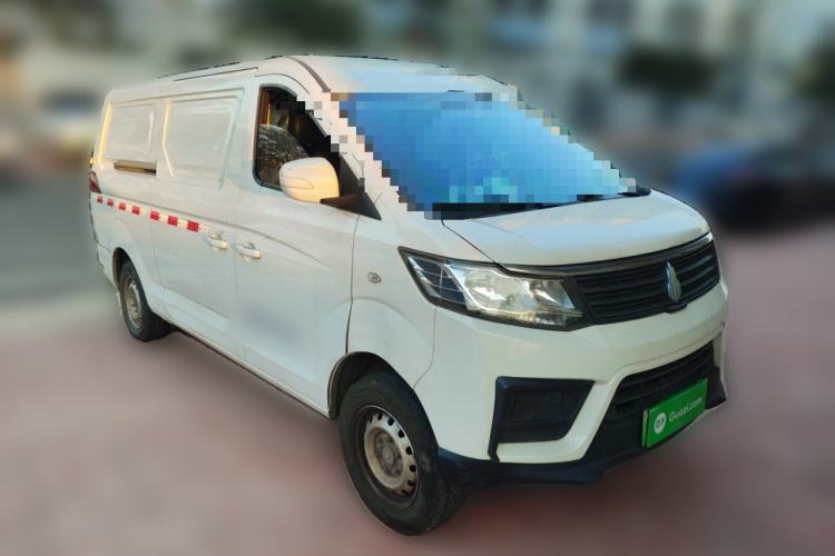 Used BAIC Ruixiang Boteng V2 EV 2022 Enclosed Van Standard Type Henan Lithium Battery Front Right 45 Deg