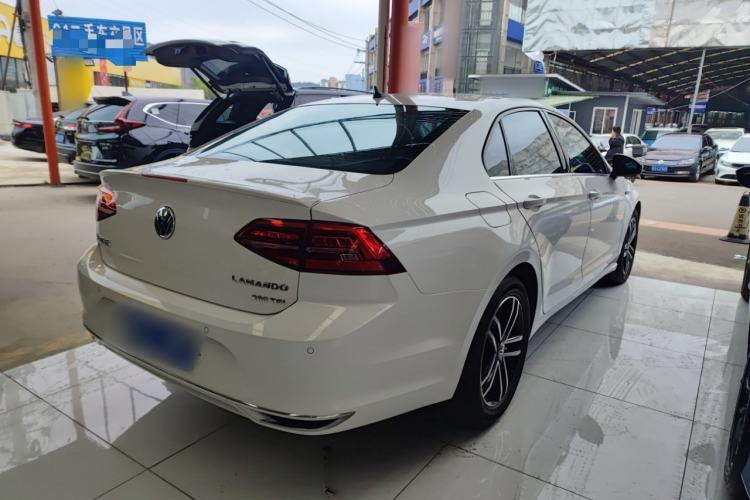 Used Volkswagen Lamando 2019 280TSI DSG Comfort Edition China VI standard Rear Right 45 Deg