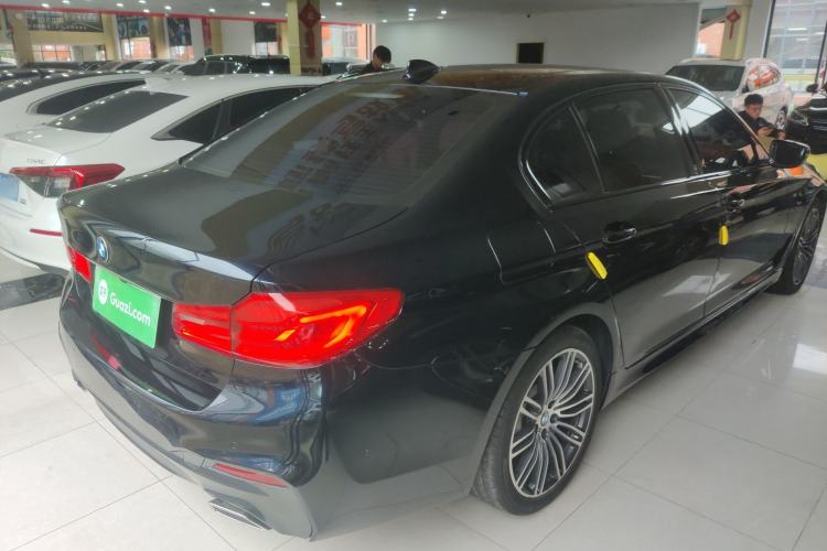 Used BMW 5 Series 2019 530Li Leading Model M Sport Package Rear Right 45 Deg