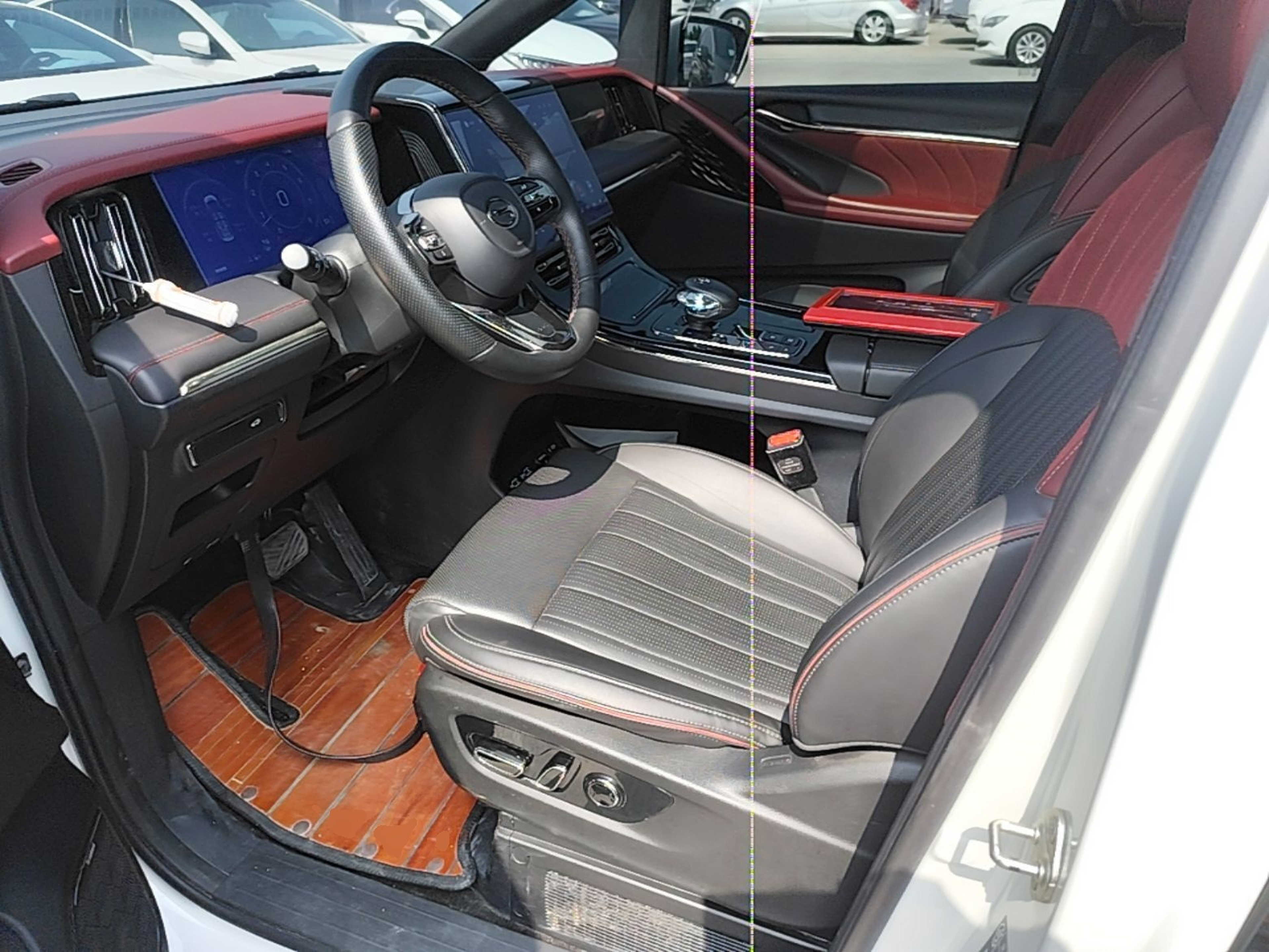 Avant de la voiture