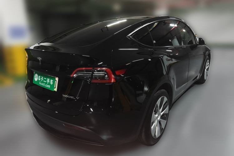 Used Tesla Model Y 2022 Revised Version Rear-Wheel Drive Rear Right 45 Deg