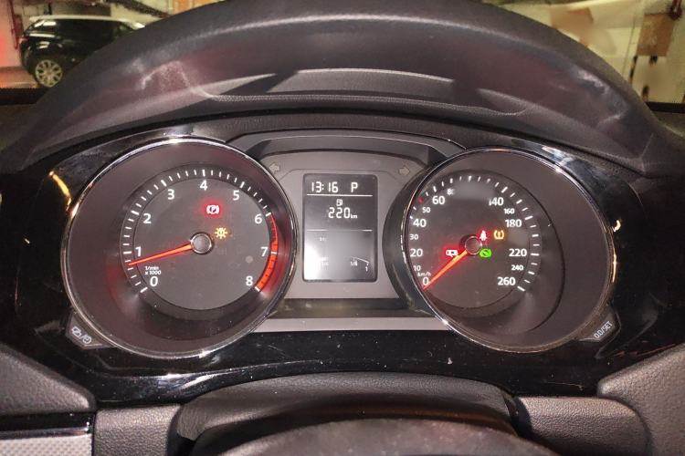 Used Volkswagen Sagitar 2017 1.6L Automatic Comfort Model Instrument Cluster