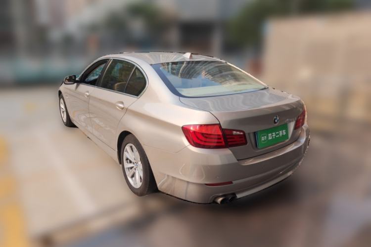 Used BMW 5 Series 2013 525Li Leading Model Rear Left 45 Deg