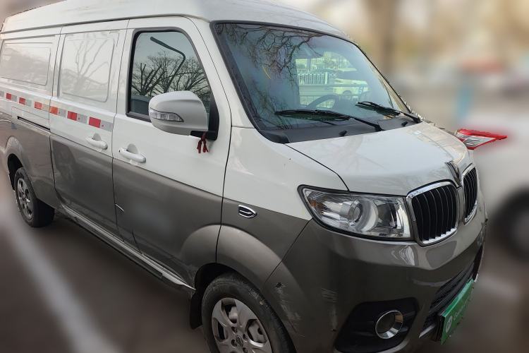 Used Jinbei New Hiace S 2023 1.5L Wealth Edition Van 2/5-Seater Air-Conditioned Model SWC15M Front Right 45 Deg