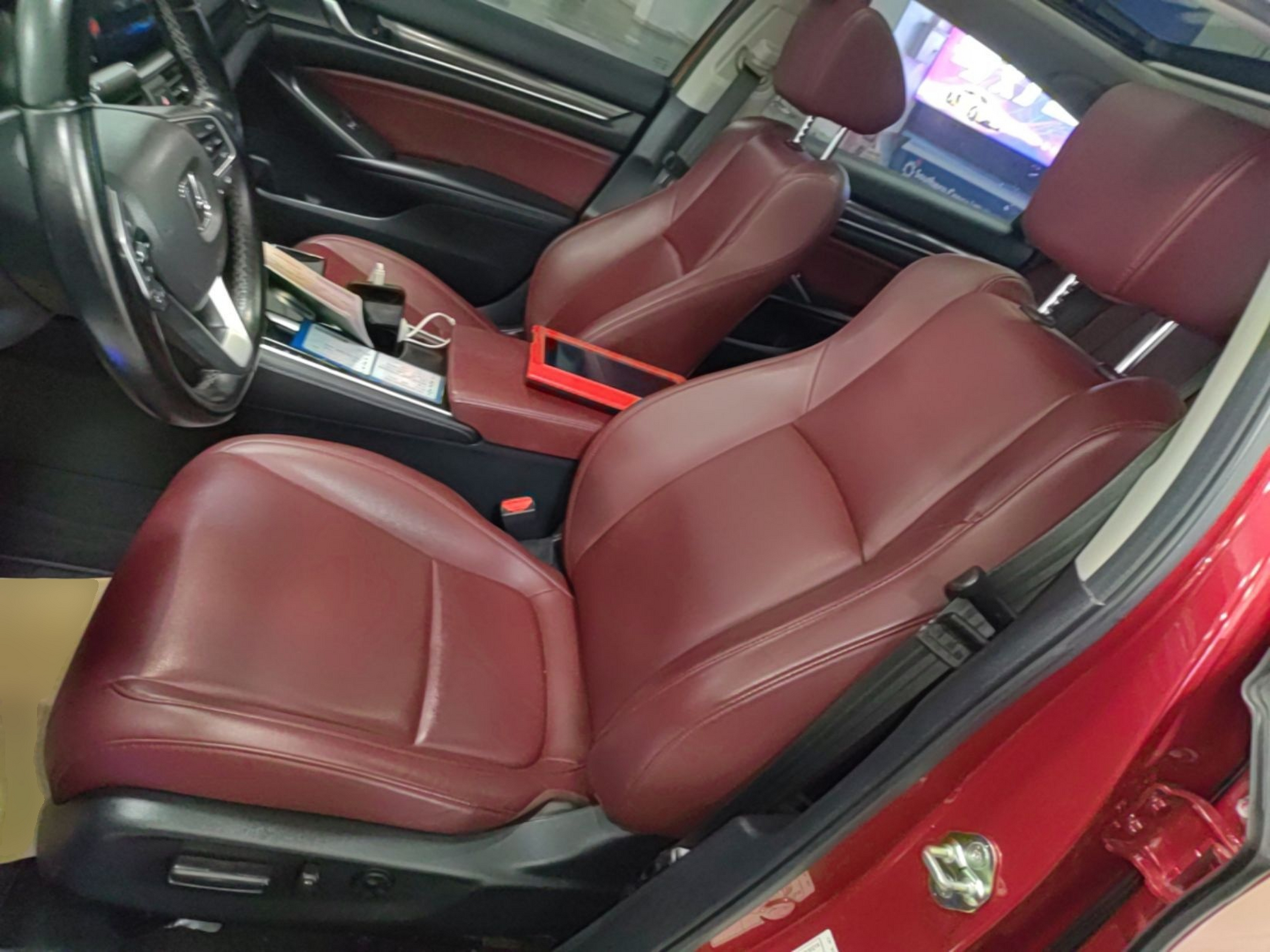 Avant de la voiture