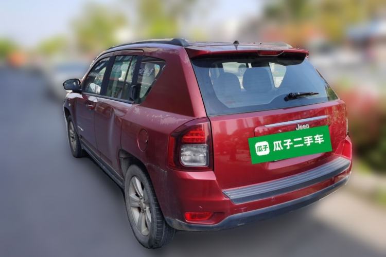 Used Jeep Compass 2013 2.0L two-wheel drive sport version Rear Left 45 Deg