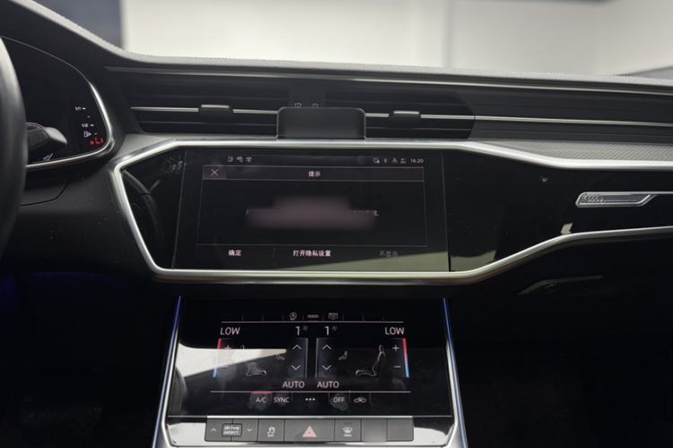 Used Audi A6L 2022 45 TFSI Prestige Elegant Edition Audio And AC Panel