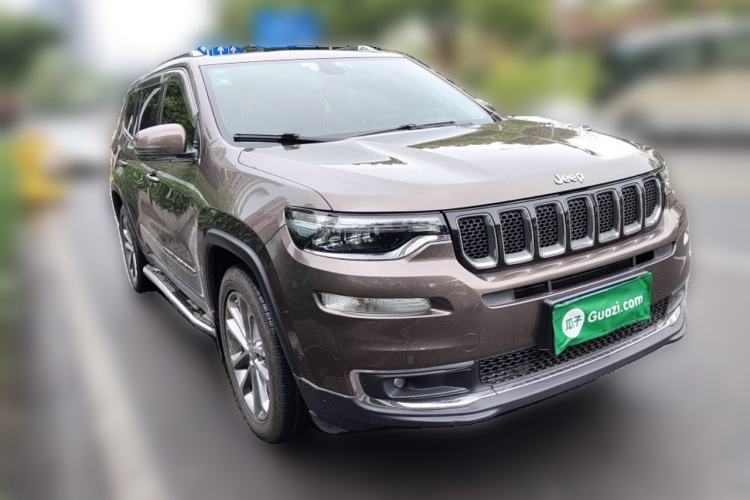 Used Jeep Grand Commander 2018 2.0T Four-Wheel Drive Premium Navigation Version China V Front Right 45 Deg